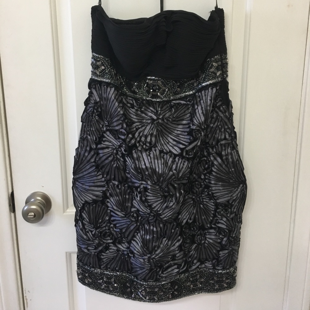 Sue Wong black short dress