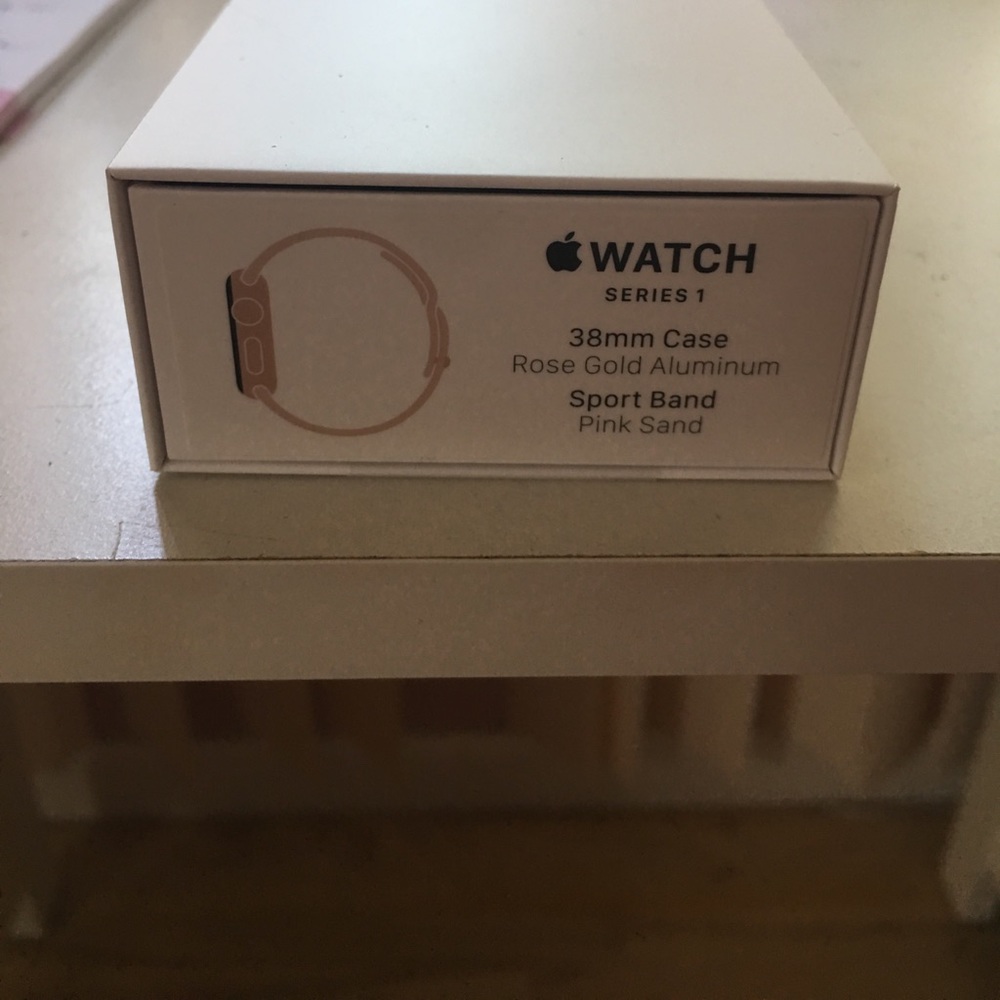 Apple Watch rose gold series 38 mm