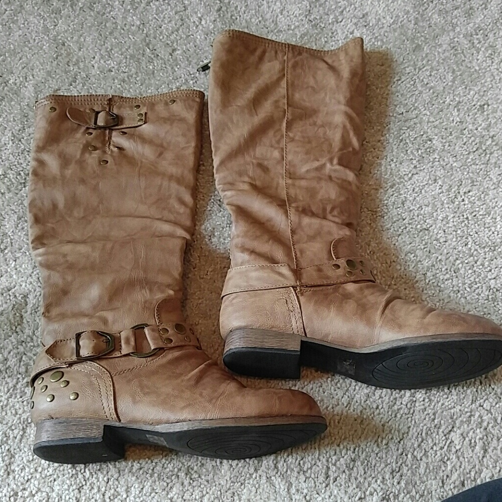 Knee high boots