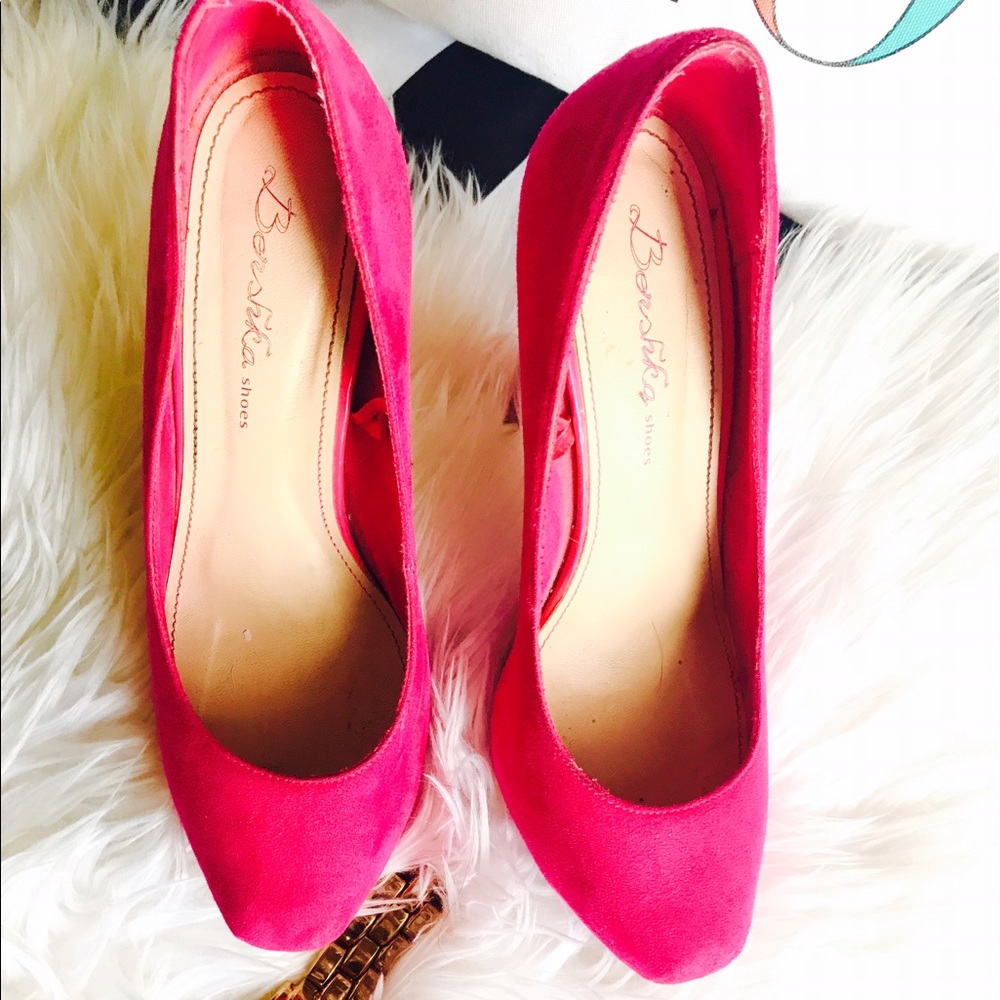 Pink heels