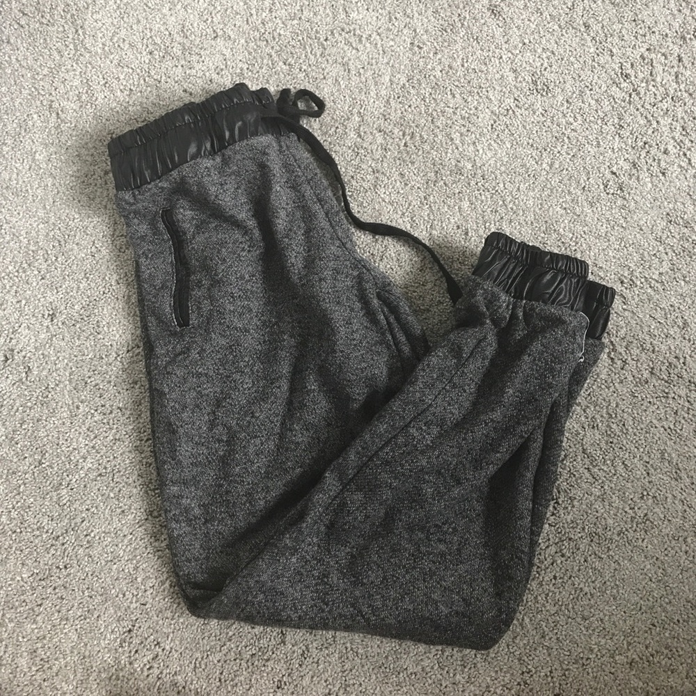 Grey joggers