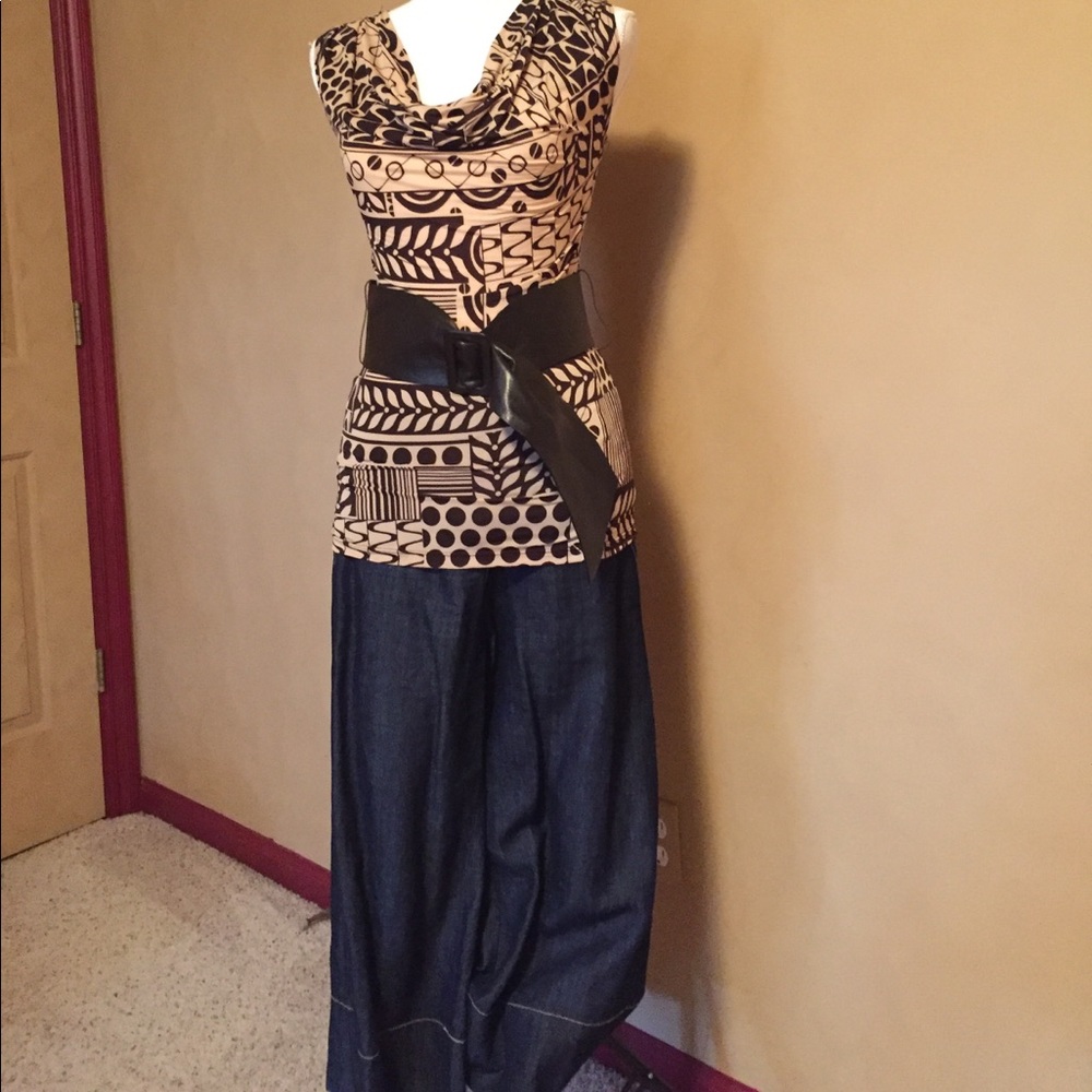 Cowl neck top