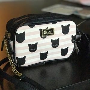 Betsey Johnson Kitty Crossbody Bag 😺