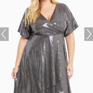 Torrid brand full sequin dress