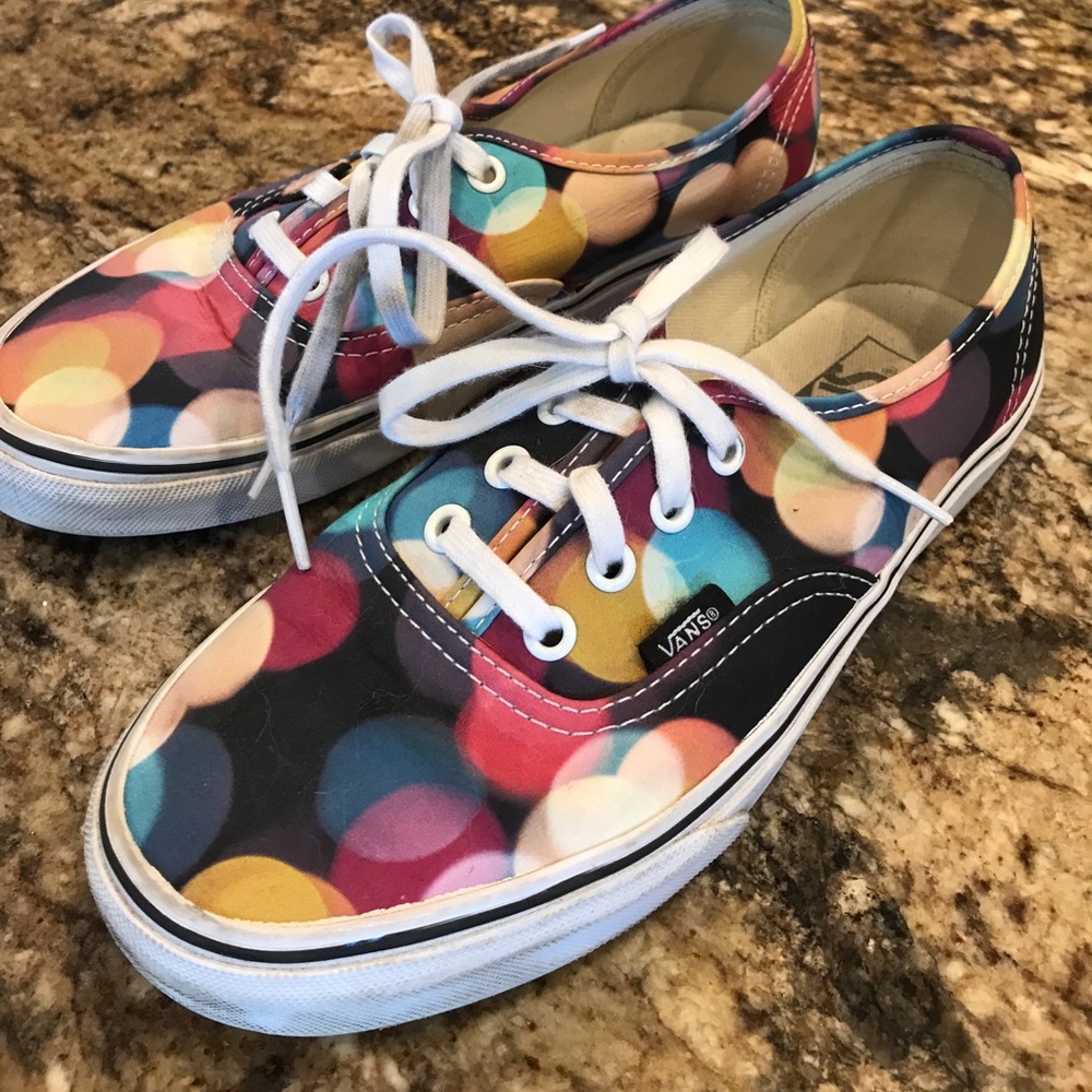 Colorful rare Vans.