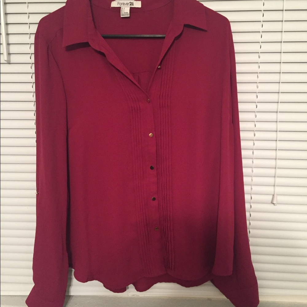 Long sleeve blouse