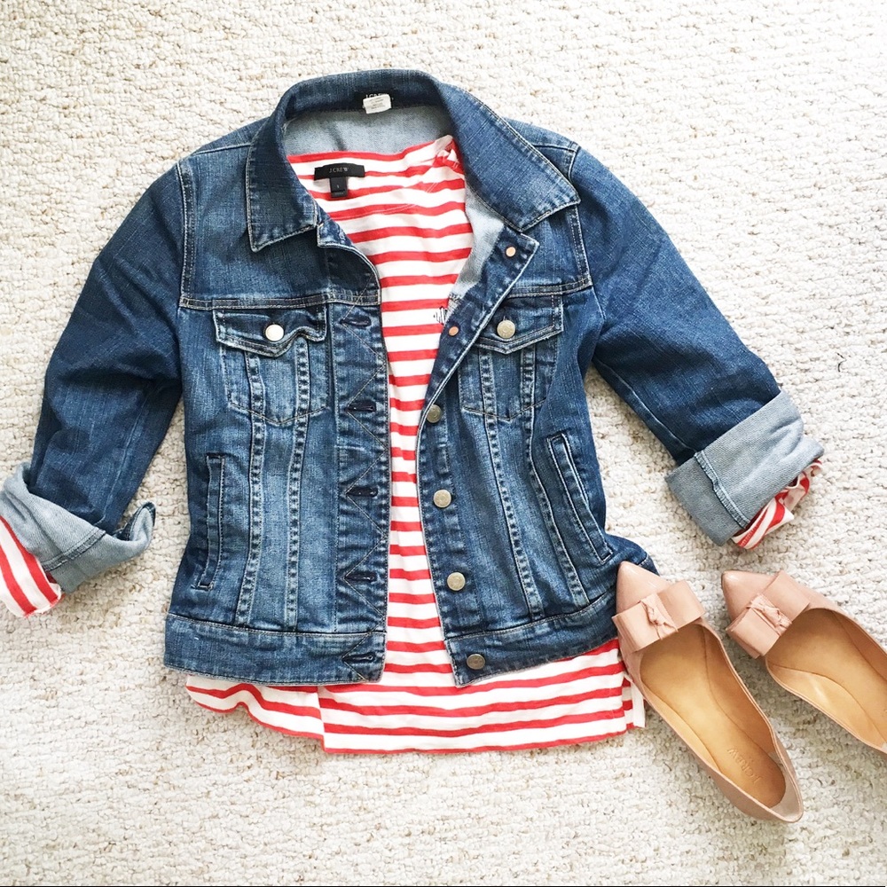 J.Crew denim jacket - Picture 1 of 3