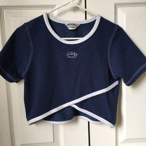 Great vintage condition guess athletic crop top