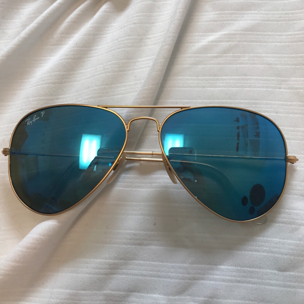 Ray-Ban Blue Aviators - Picture 2 of 2