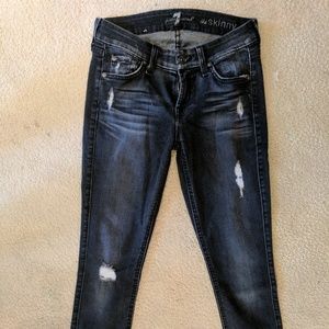 Size 25 Seven for all Mankind The Skinny jeans