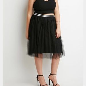 Forever 21 soft tulle skirt