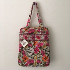 Vera Bradley Perfect Pocket Tote Tea Garden