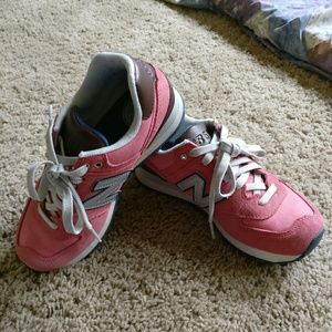 New Balance Pastel Pink 574 Sneakers