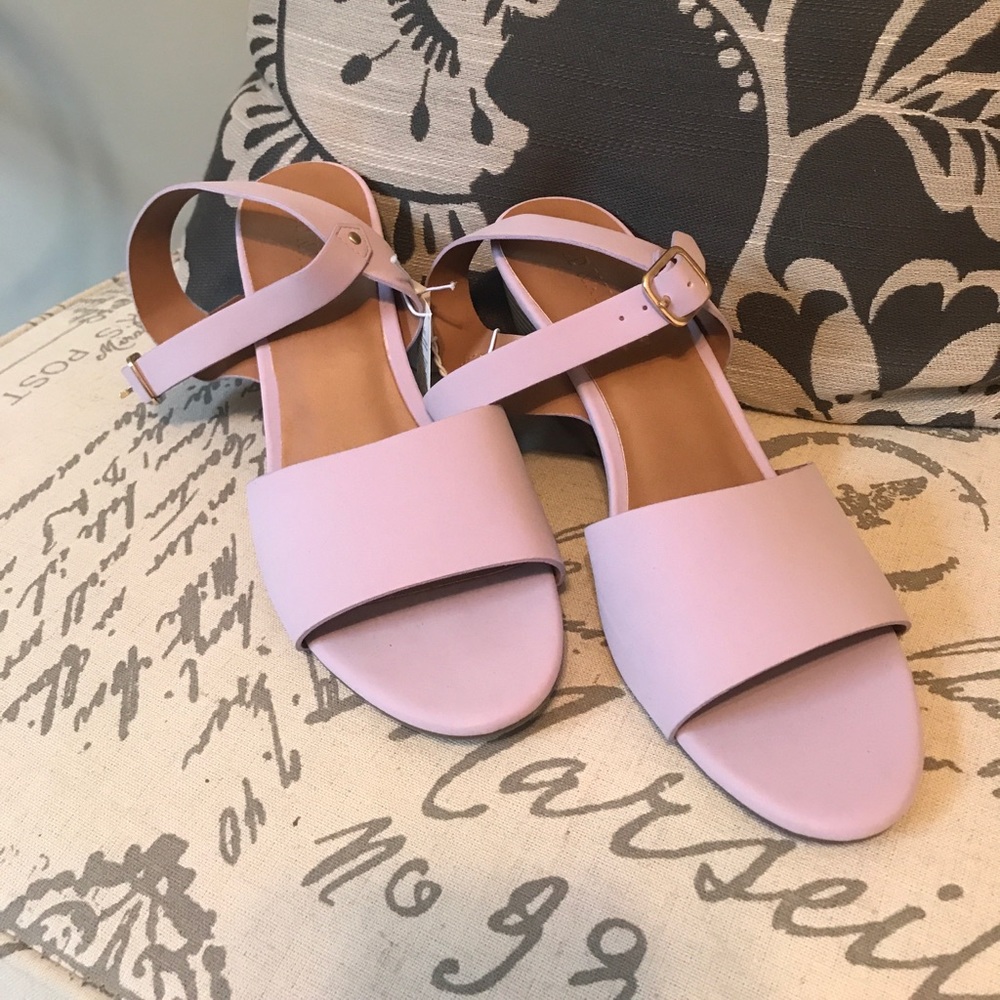 Rose pink/purple sandals