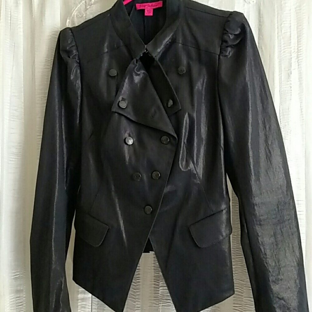 Black Betsey Johnson jacket