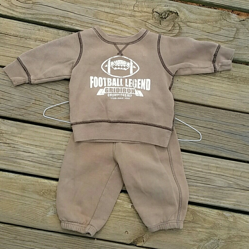 Little Man's Sweat Outfit
