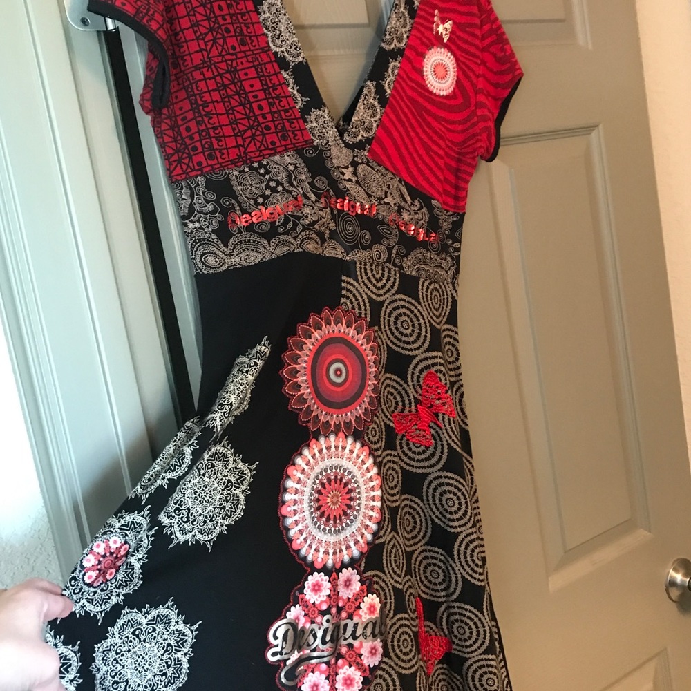 Desigual Red Dress