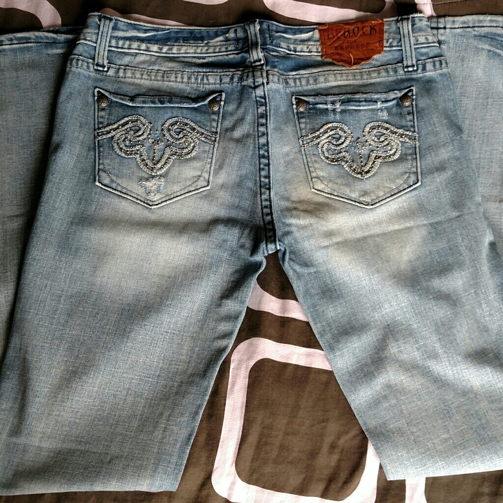 Bedrock flare jean from Express