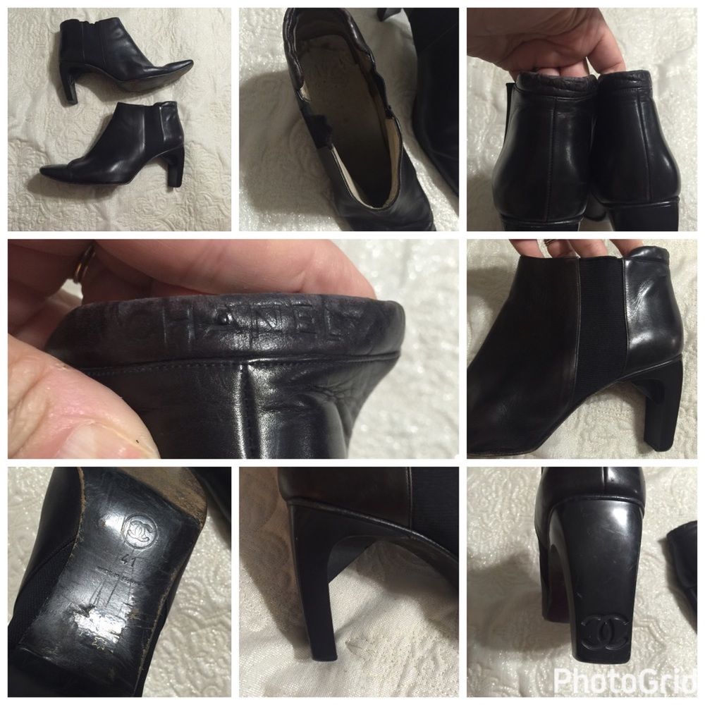 🎈SOLD🎈Fabulous Chanel Retro Leather Booties - Picture 5 of 8