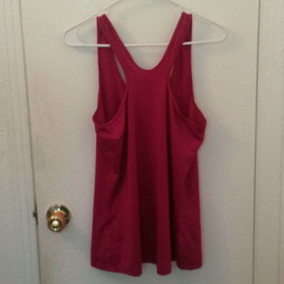 Nike Pro Pink Racerback Tank - Picture 2 of 3