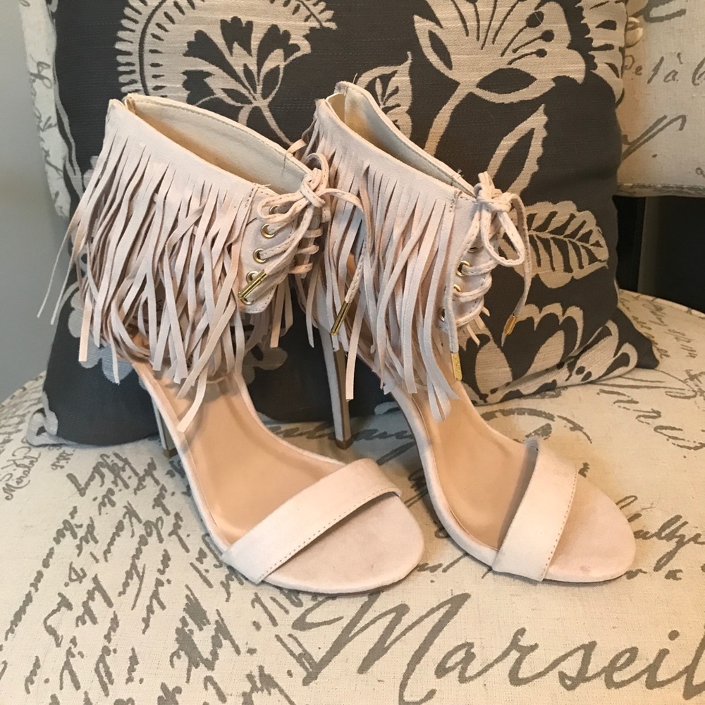 Fringe stilettos