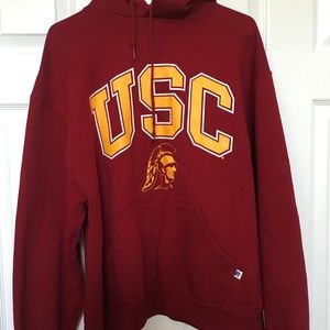 Russell USC sweatshirt hoodie L