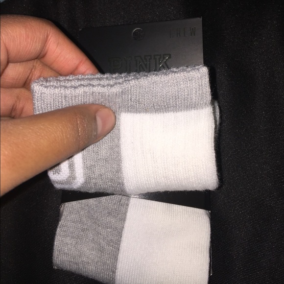 Victoria Secret PINK Crew socks - Picture 2 of 2