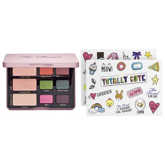 Too Faced Limited Edition Totally Cute Palette - Picture 1 of 7