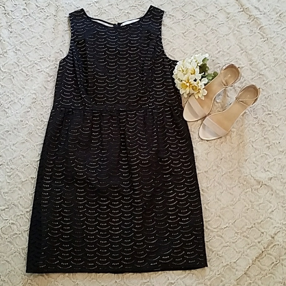 Loft eyelet dress size 14
