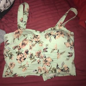 Cute crop top from Charlotte russe size  XS