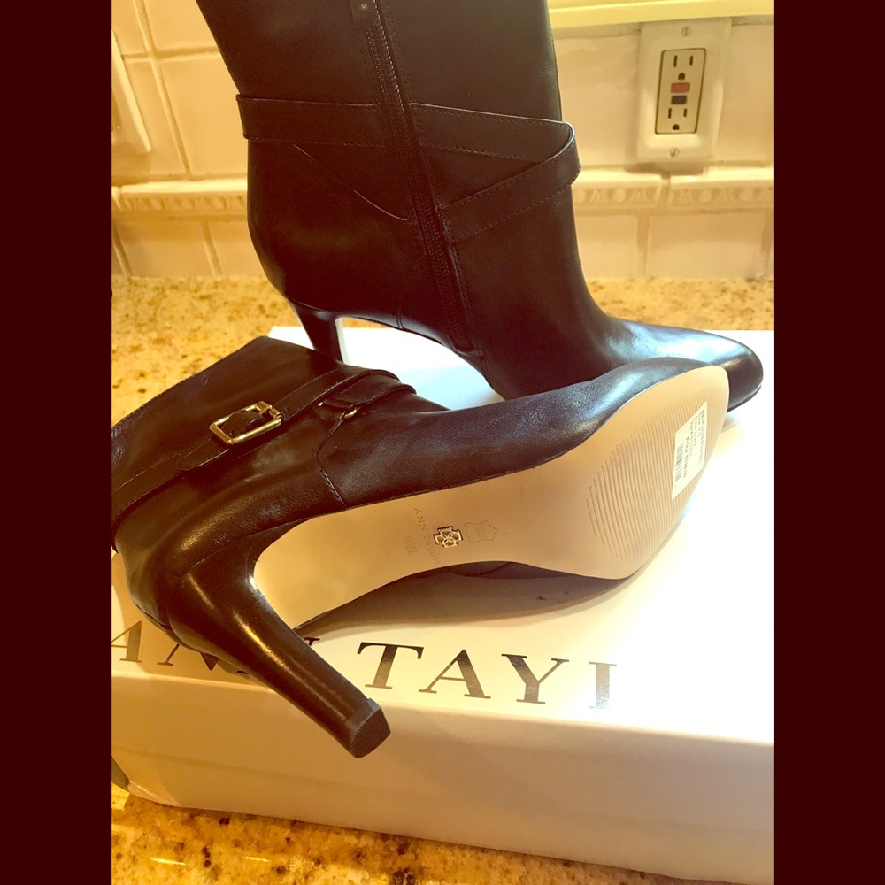 Marlow Leather Buckle Bootie