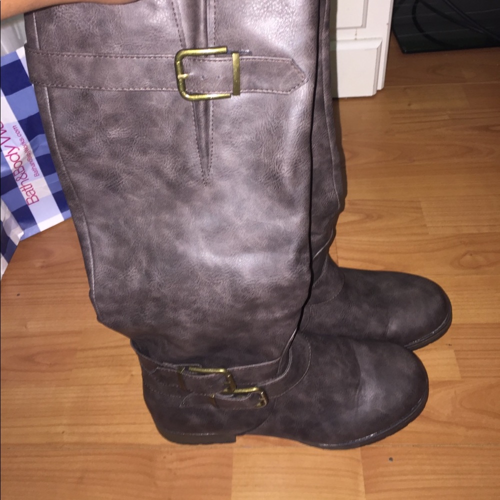 JustFab Moto Boots