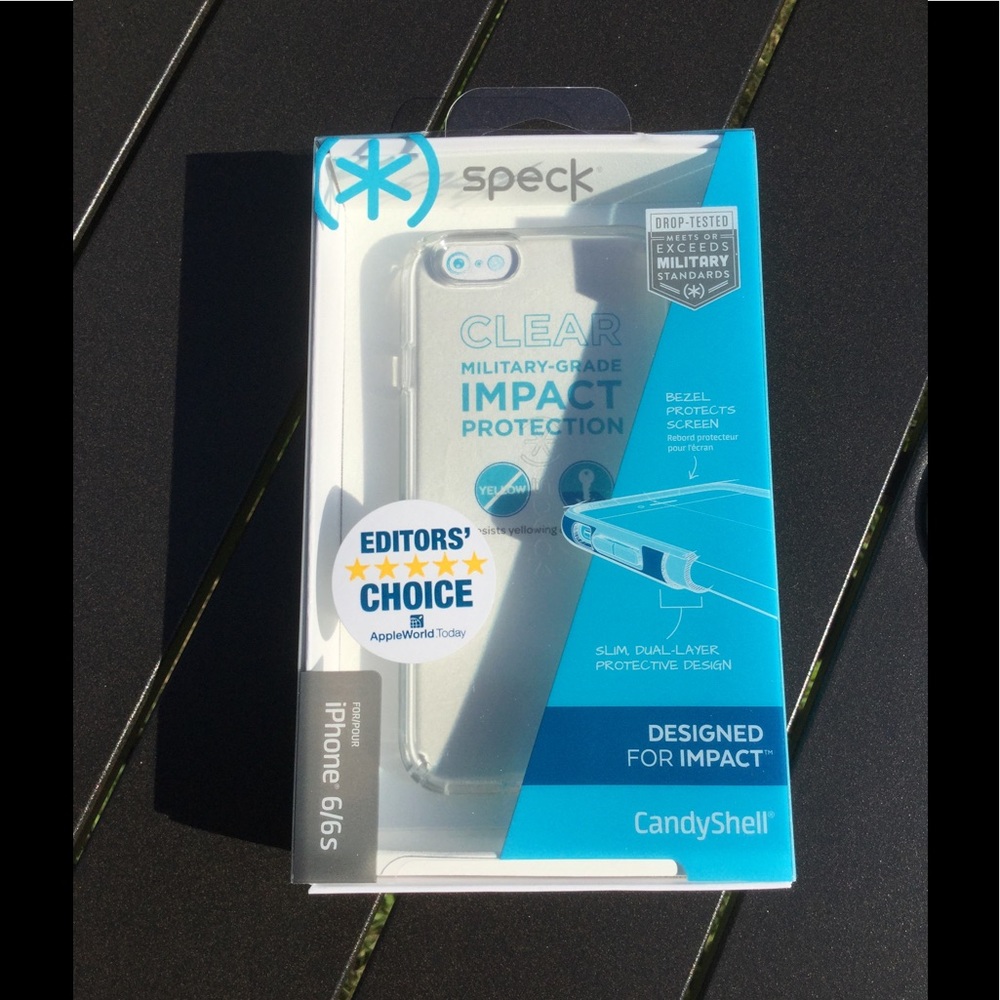 NWT iPhone 6/6S Clear Speck Candyshell Case