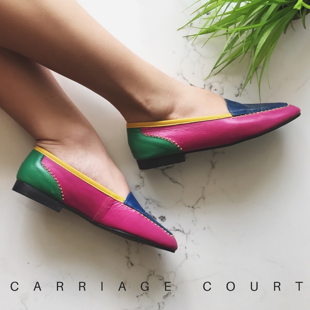 🤙🏼Vintage Retro Carriage Court Loafers