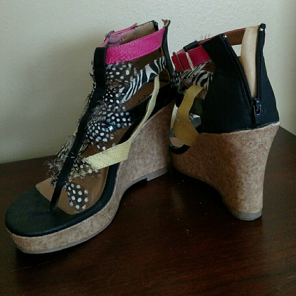 Fun and flirty wedge's!