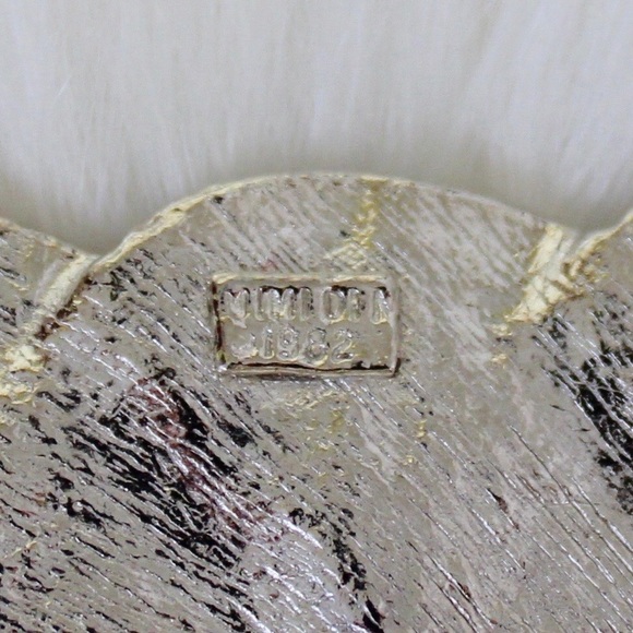 SOLD VTG Princess Mimi d Ni SeaShell Belt Buckle - Picture 5 of 6