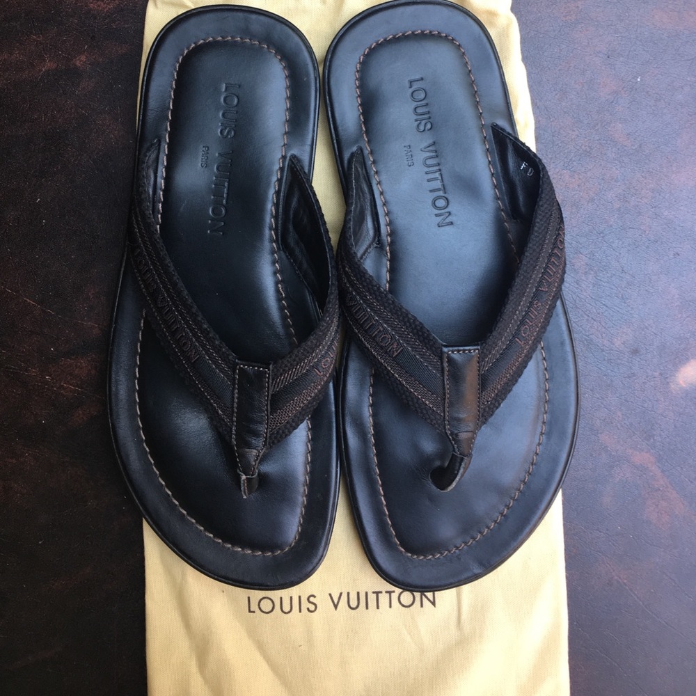 Authentic Men's Louis Vuitton Sandals