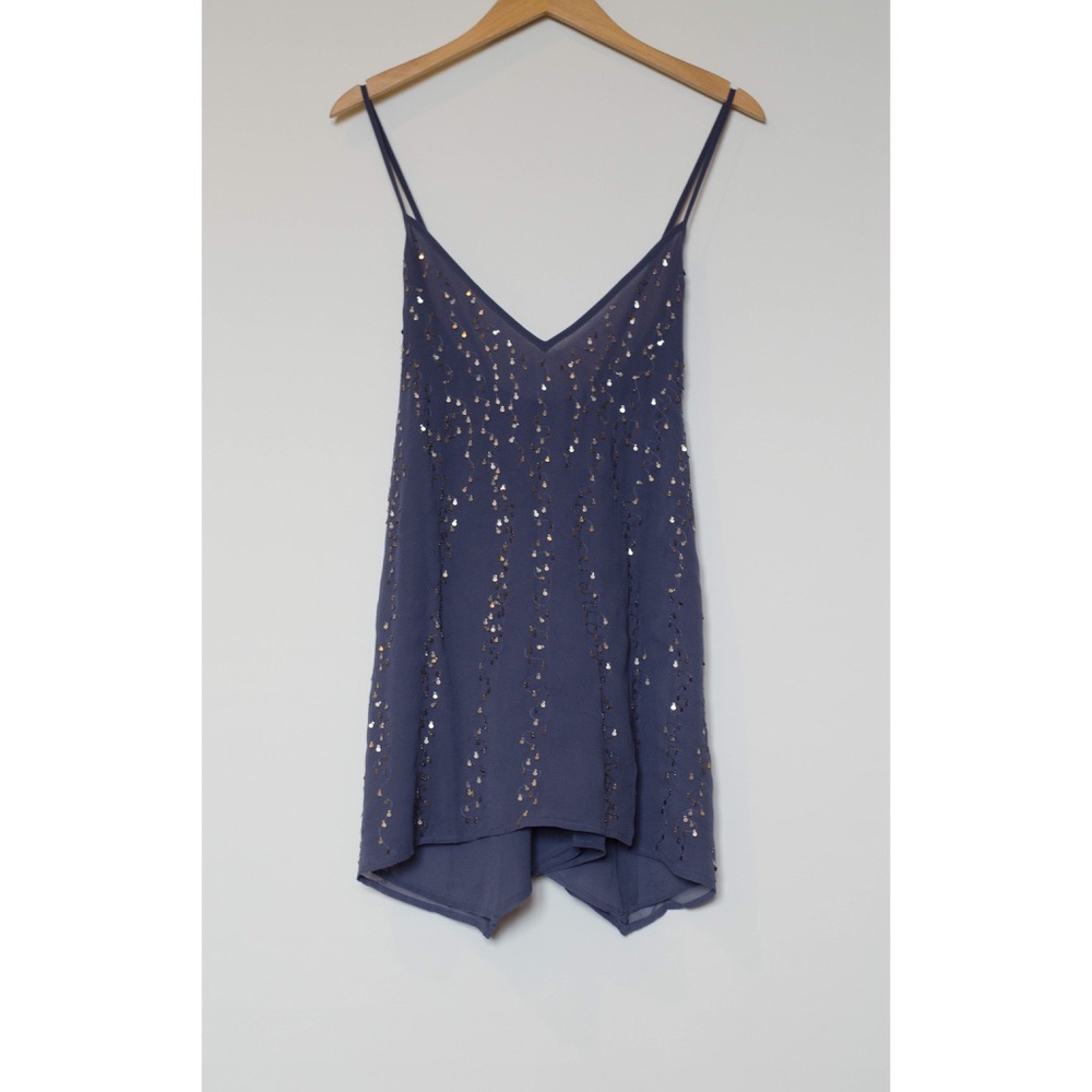 Benetton sparkle trapeze tank - Picture 1 of 4