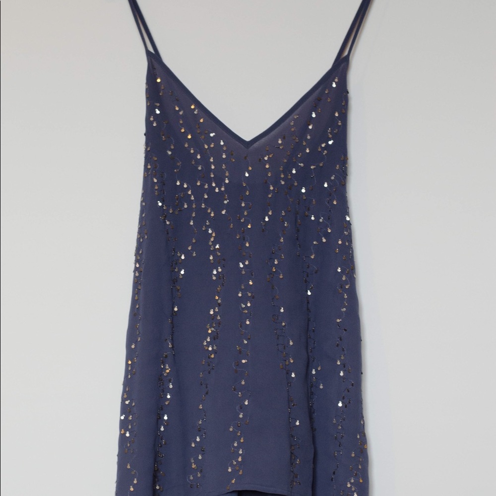 Benetton sparkle trapeze tank - Picture 4 of 4