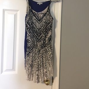 Black and white Charlotte Russe romper