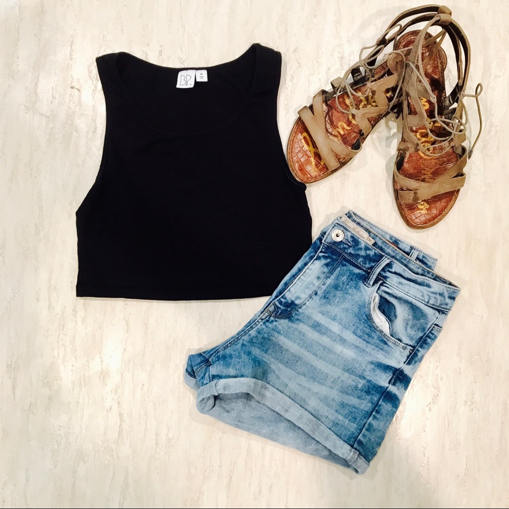 BP Black Crop Top