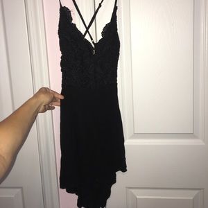 LULUS Lace top Romper