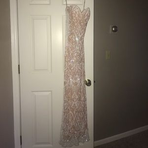 Beautiful sequin prom dress