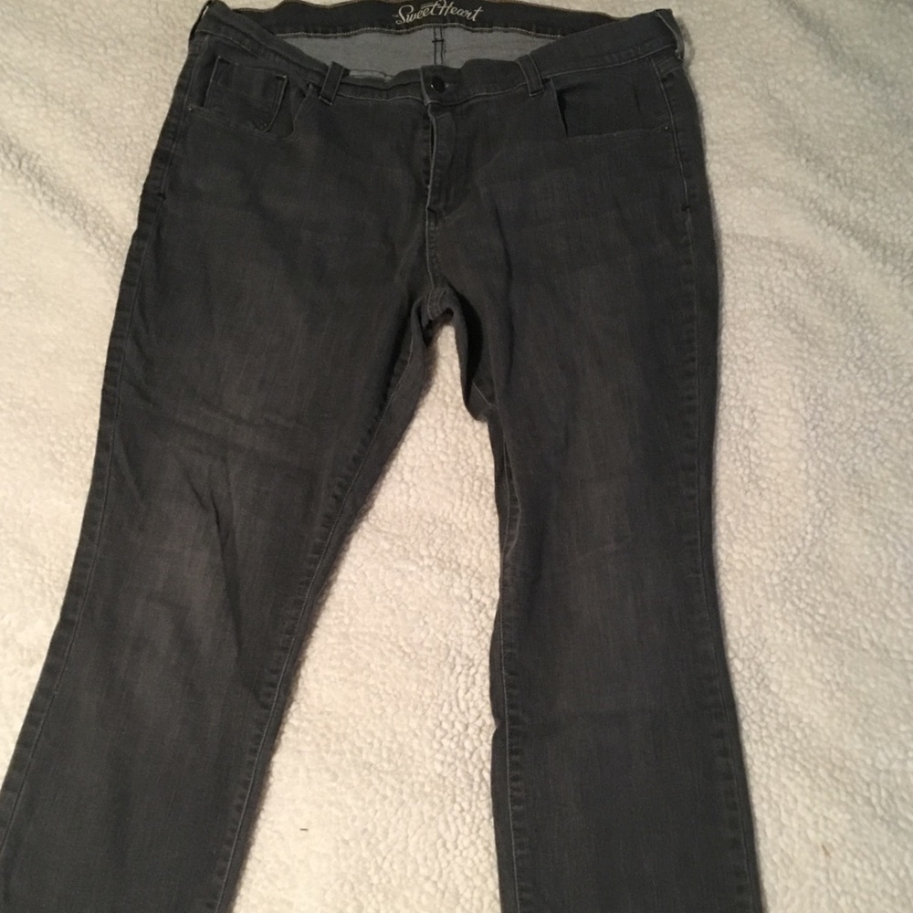 Old Navy sweetheart grey super soft jeans
