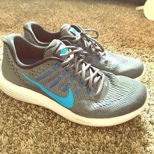 Nike lunarglide 8 men's  size 10.5 /comfortable!