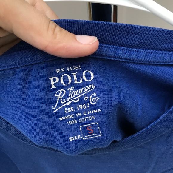 Blue Polo - Picture 4 of 5