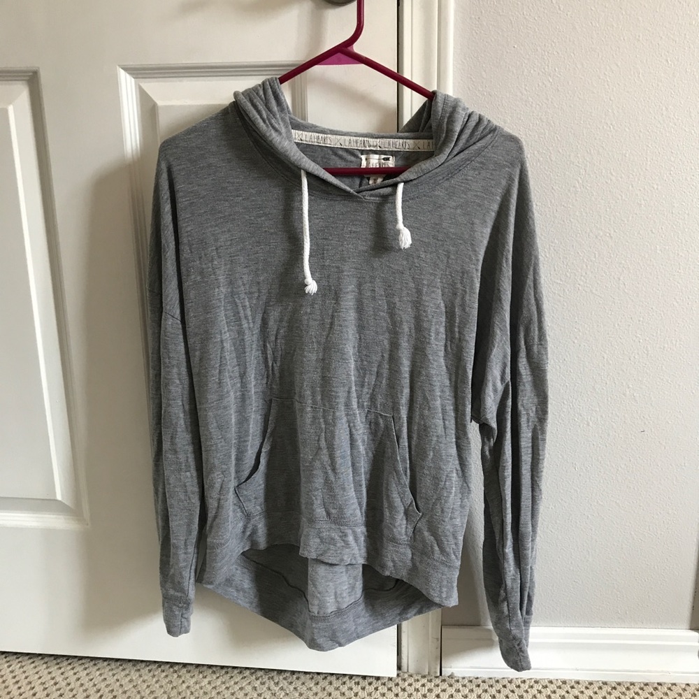 Light weight hooded pullover