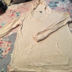 Aerie hooded tunic sweater
