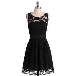 BB Dakota Lace Overlay LBD