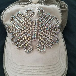 Rhinestone hat